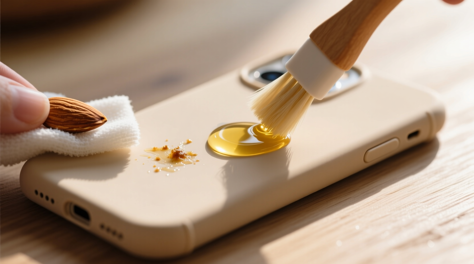 almond oil sticker removal eco friendly cleaning tips