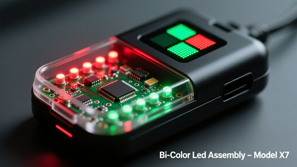 Bi-Color LED Assembly Illuminates Portable Enclosures: Engineering Precision for Industrial Visibility