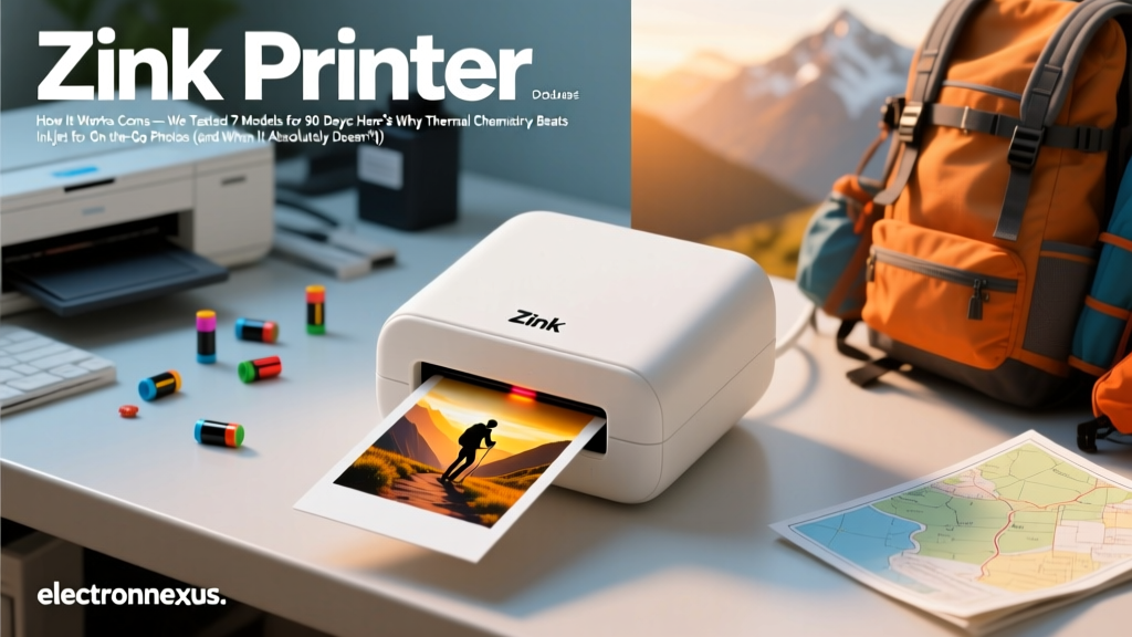 Zink Printer How It Works Pros Cons — We Tested 7 Models for 90 Days: Here’s Why Thermal Chemistry Beats Inkjet for On-the-Go Photos (and When It Absolutely Doesn’t)