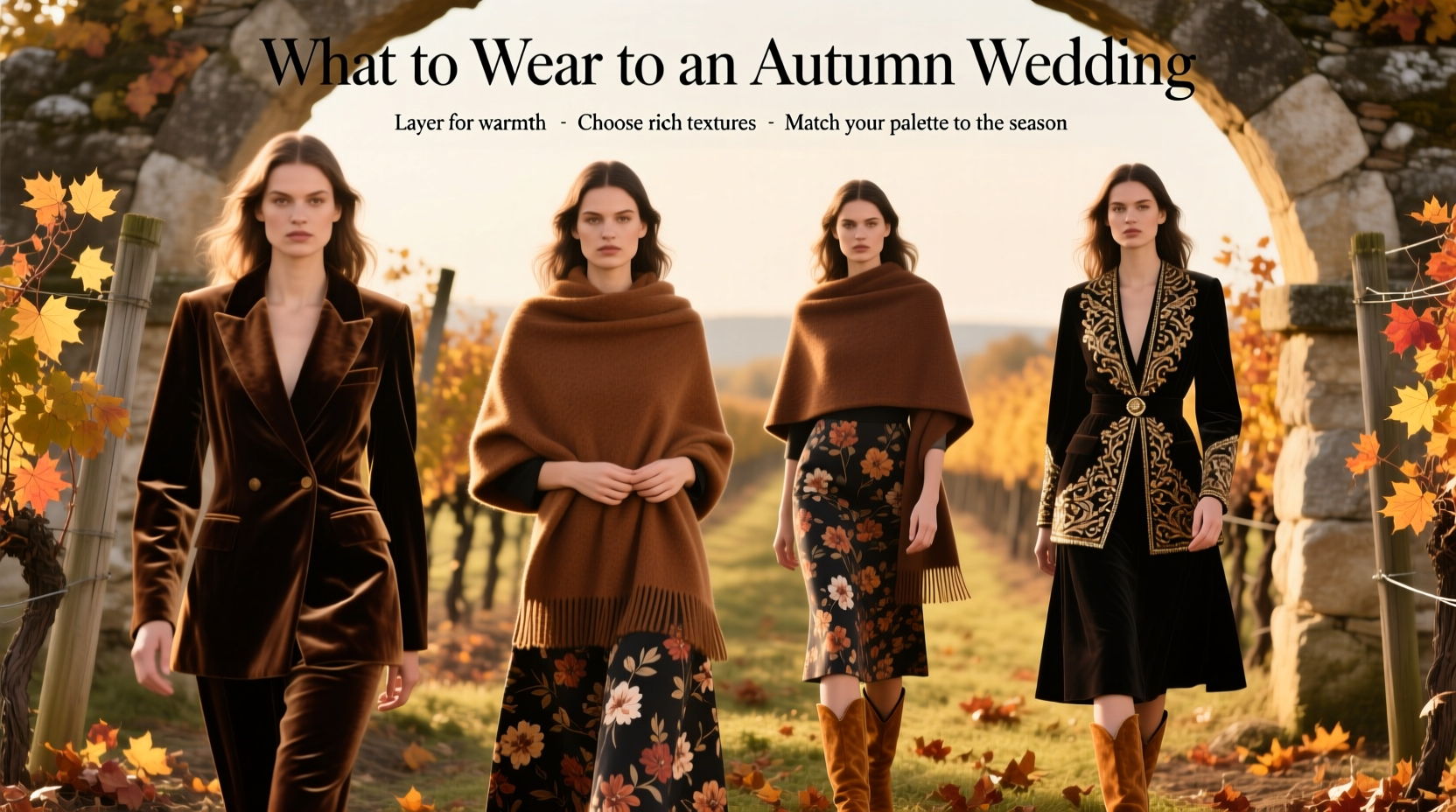 what to wear to a autumn wedding