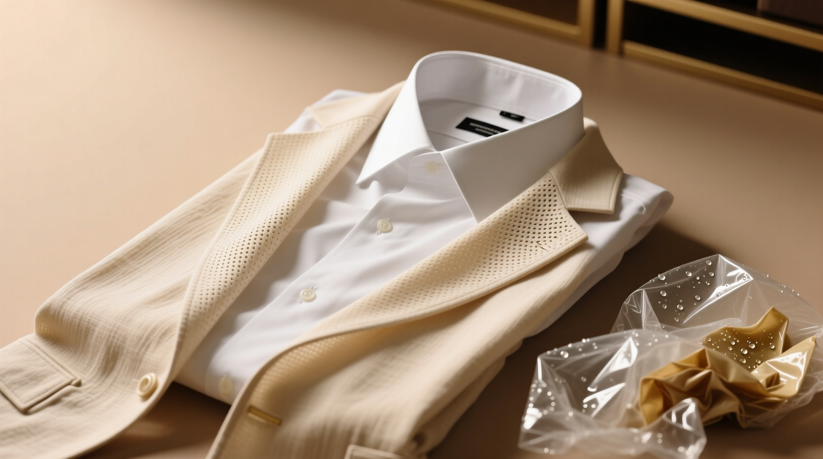 closet organization tips cotton vs clear covers