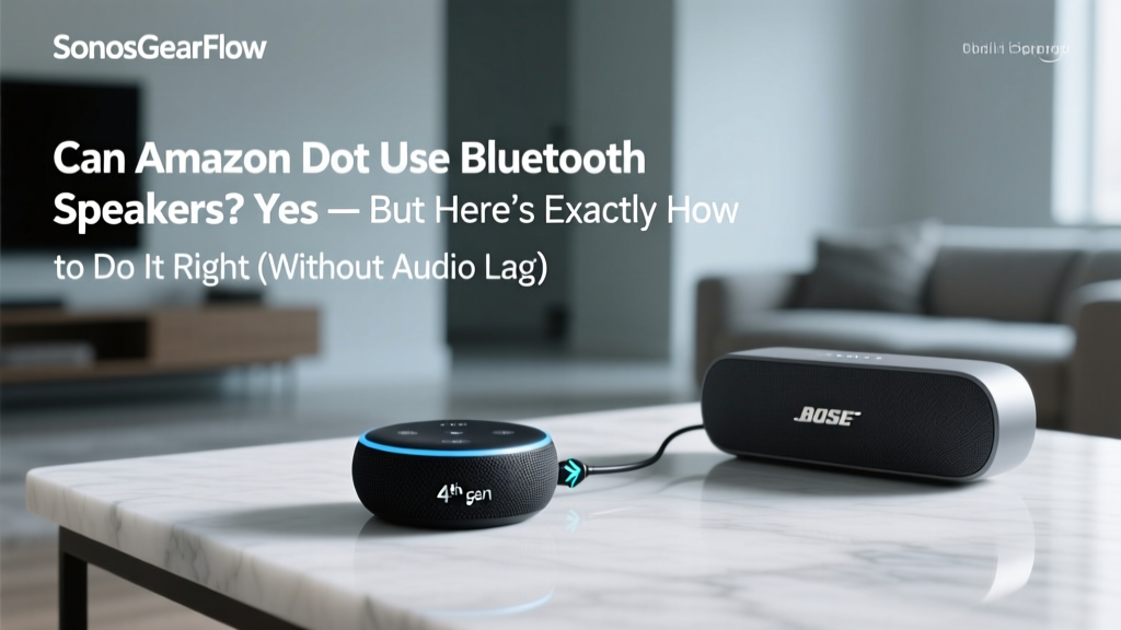 Can Amazon Dot Use Bluetooth Speakers? (2026)