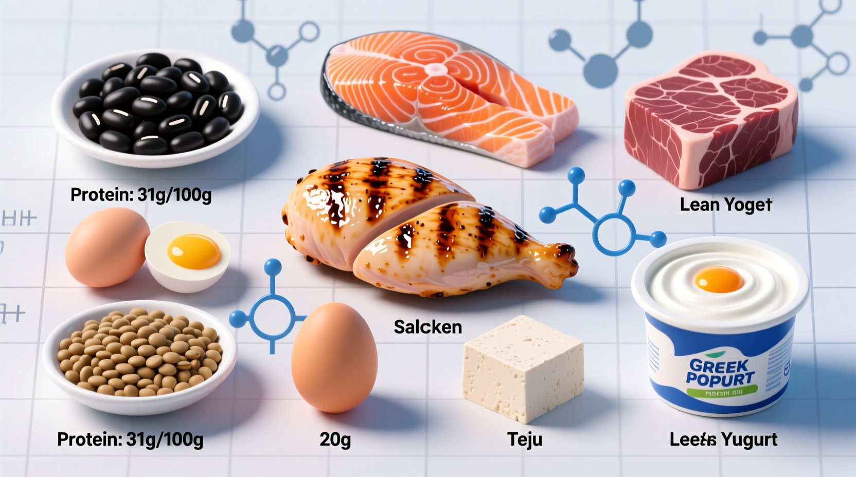 Top High-Protein Foods: Complete List With Nutritional Values