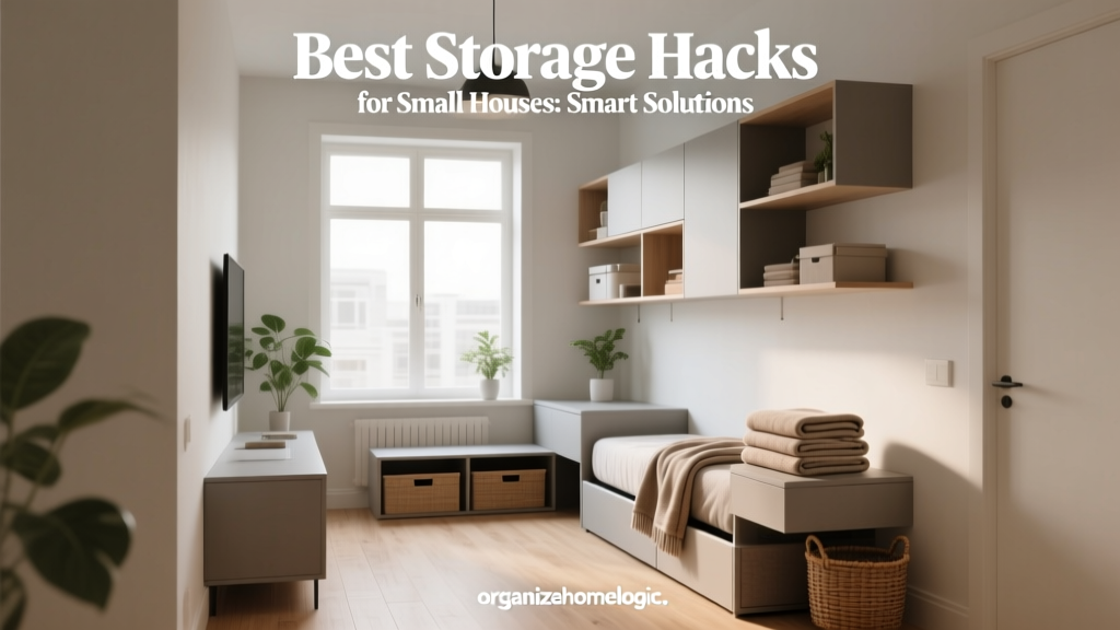 Best Storage Hacks for Small Houses: Smart Solutions