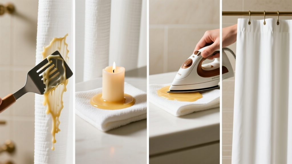 Proven Way: How to Get Candle Wax Out of Shower Curtain