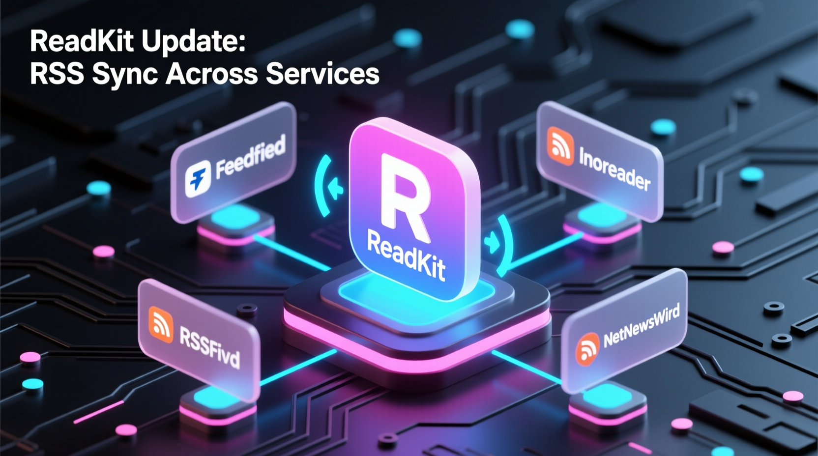 readkit update adds rss syncing through various service