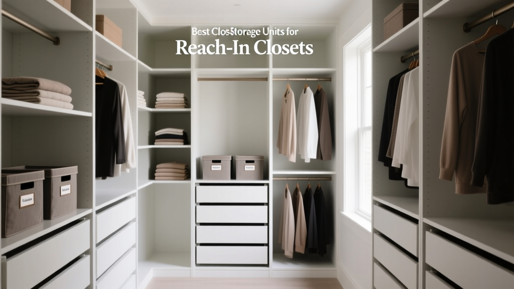 Best Closet Storage Units for Reach-In Closets