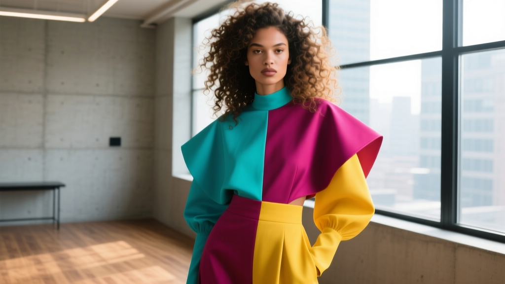 Color Trends for Curly Hair & Bold Outfits