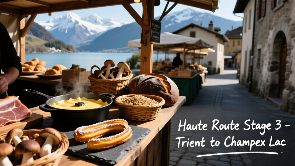 Haute Route Stage 3: Trient to Champex-Lac — Alpine Terrain, Rustic Refuges, and Savoyard Flavors
