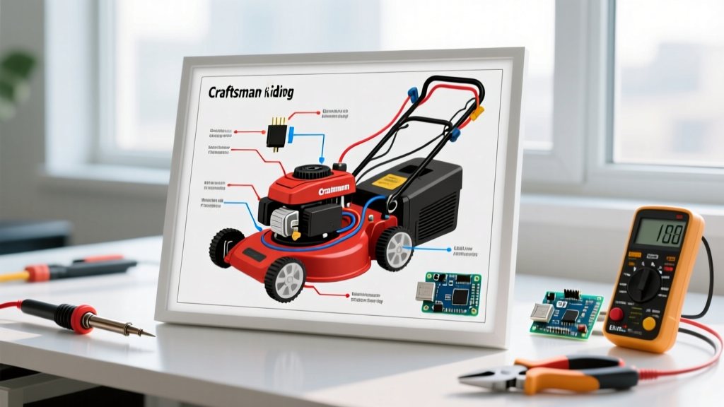 How to Read a Wiring Diagram for a Craftsman Riding Mower