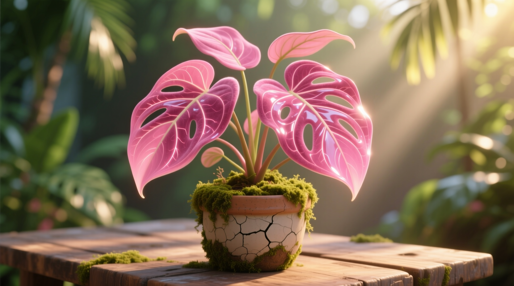 philodendron pink