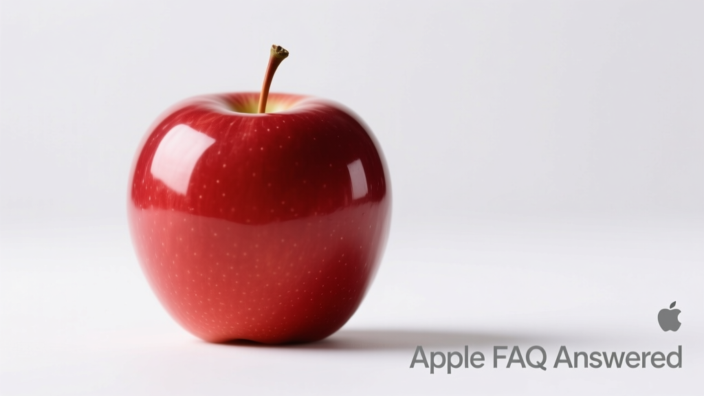 Apple FAQ: 28 Common Questions Answered