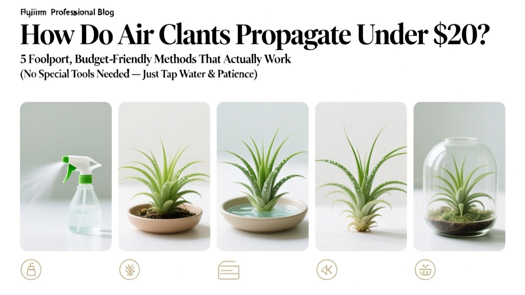 How Do Air Plants Propagate Under $20? (2026)