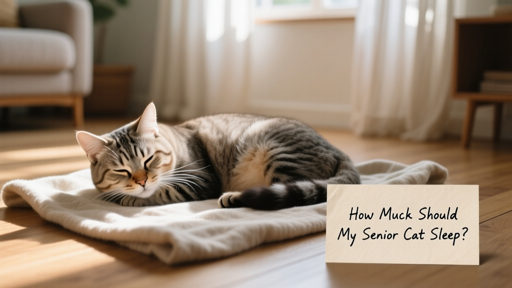 How Much Should My Senior Cat Sleep?