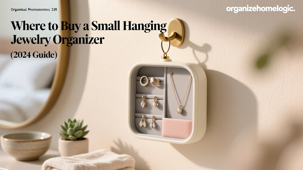 Where to Buy a Small Hanging Jewelry Organizer (2024 Guide)