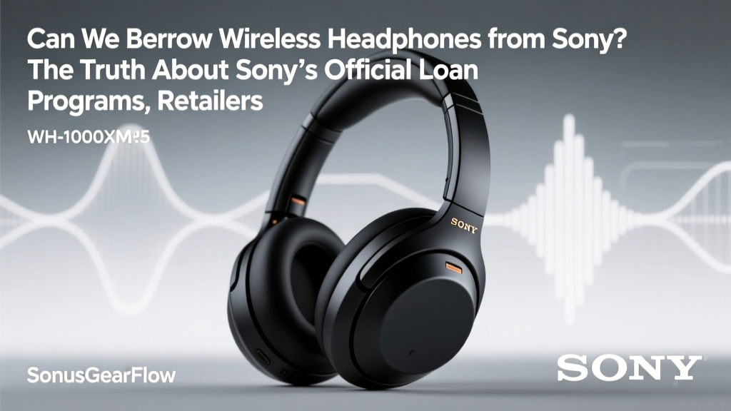 Can You Borrow Sony Headphones? (2026)