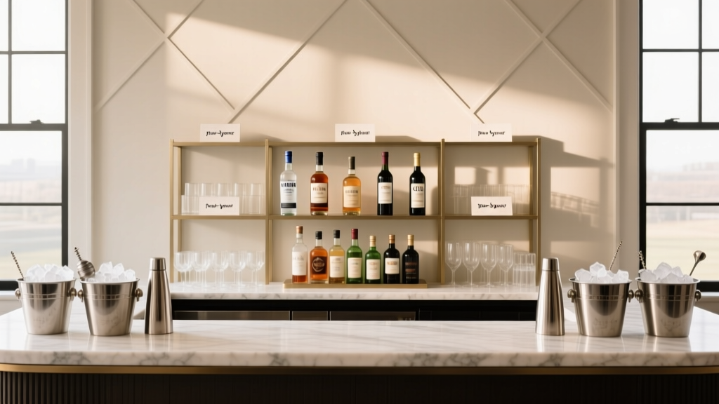 Alcohol for 50-Guest Wedding: Pour-by-Pour Formula (2026)