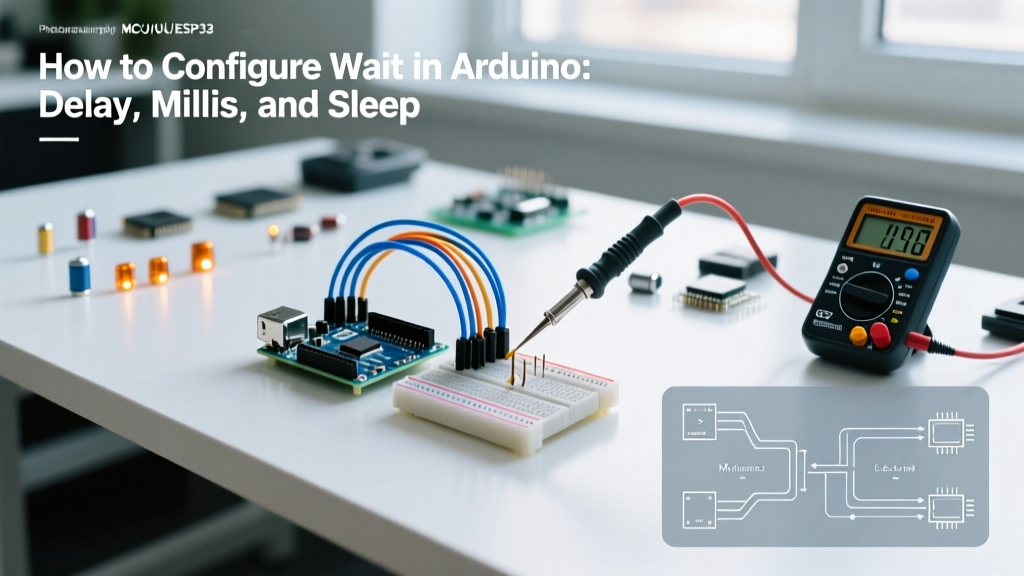 How to Configure Wait in Arduino: Delay, Millis, and Sleep