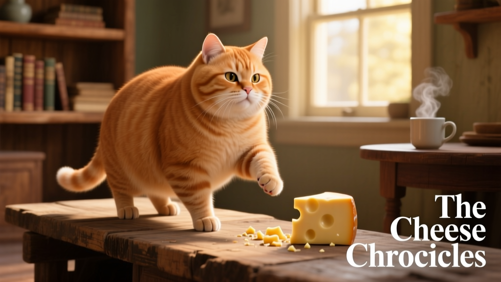 Rescue Ginger Cat on a Weight Loss Journey May Have Bulked Up Due to Love of Cheese
