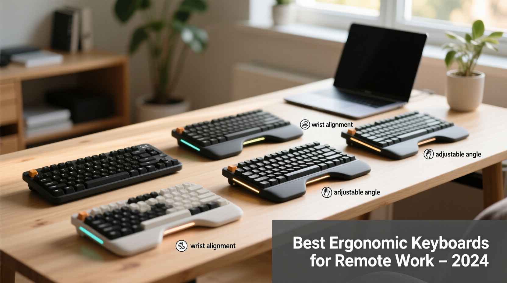 best ergonomic keyboards for reducing wrist strain during remote work