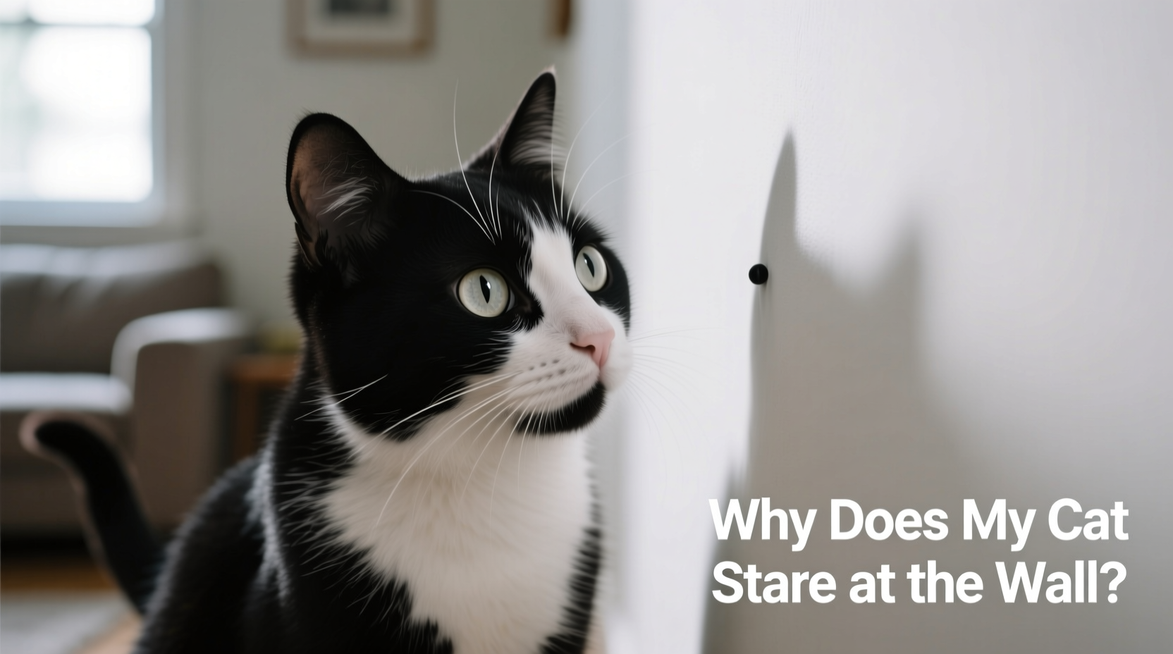 why does my cat stare at the wall for hours exploring feline behavior