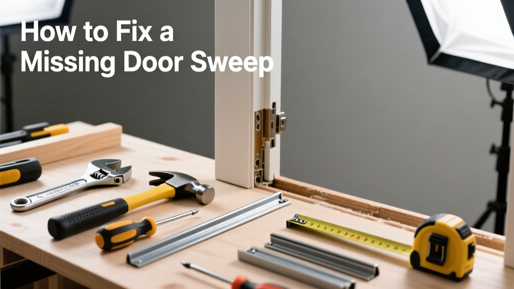 How to Fix a Missing Door Sweep: Quick Repair Guide