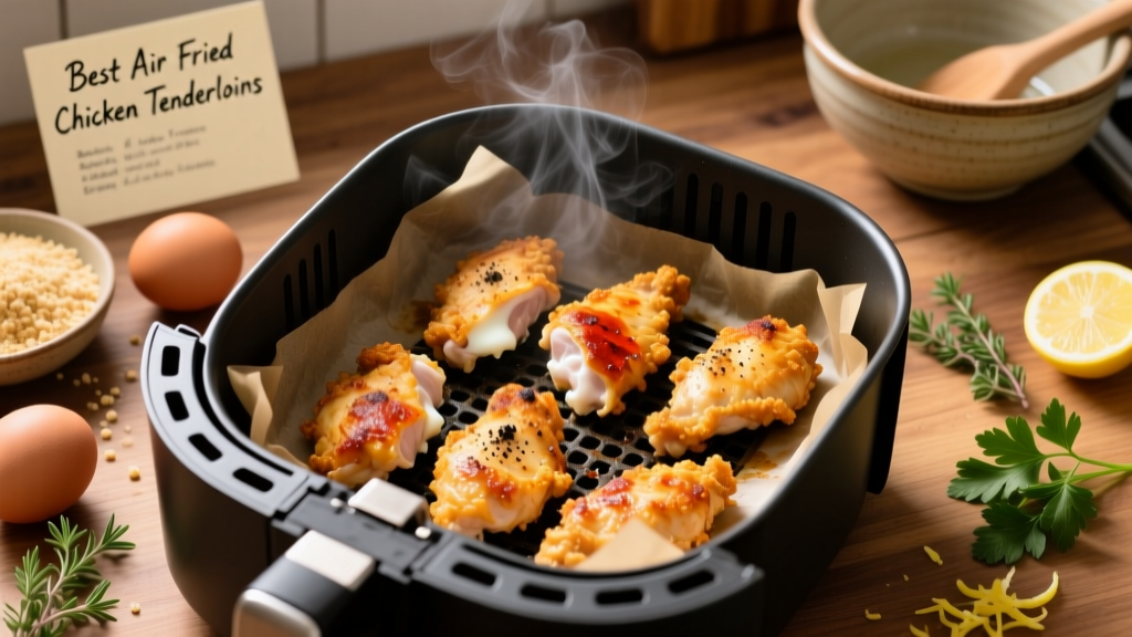 Best Air Fried Chicken Tenderloins Recipe (Crispy & Juicy)