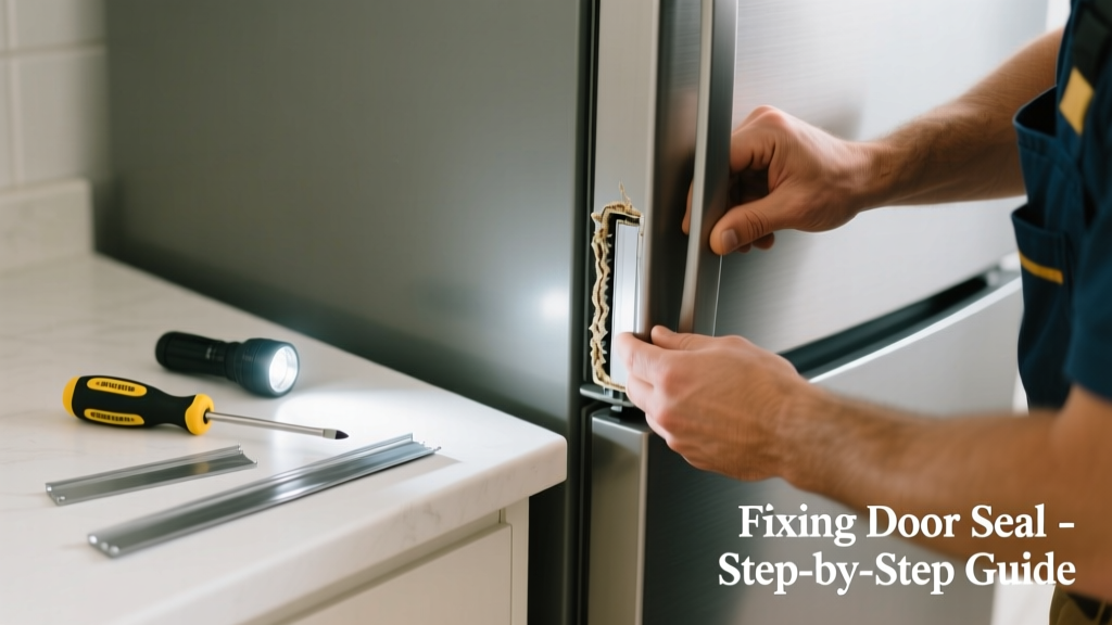 Fix Refrigerator Door Not Sealing in Kitchen