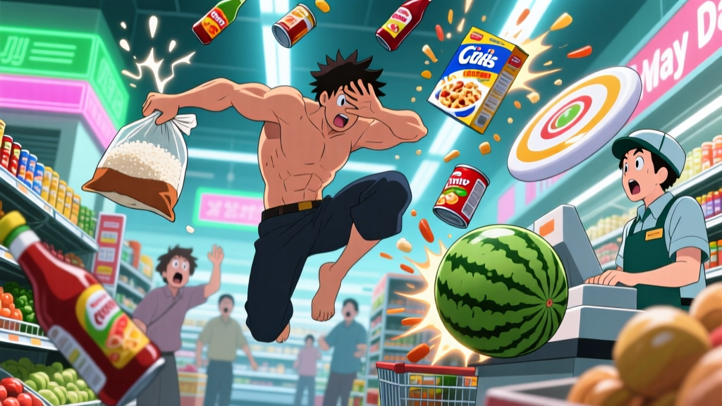 Sakamoto Days Episode 12 Grocery Fight