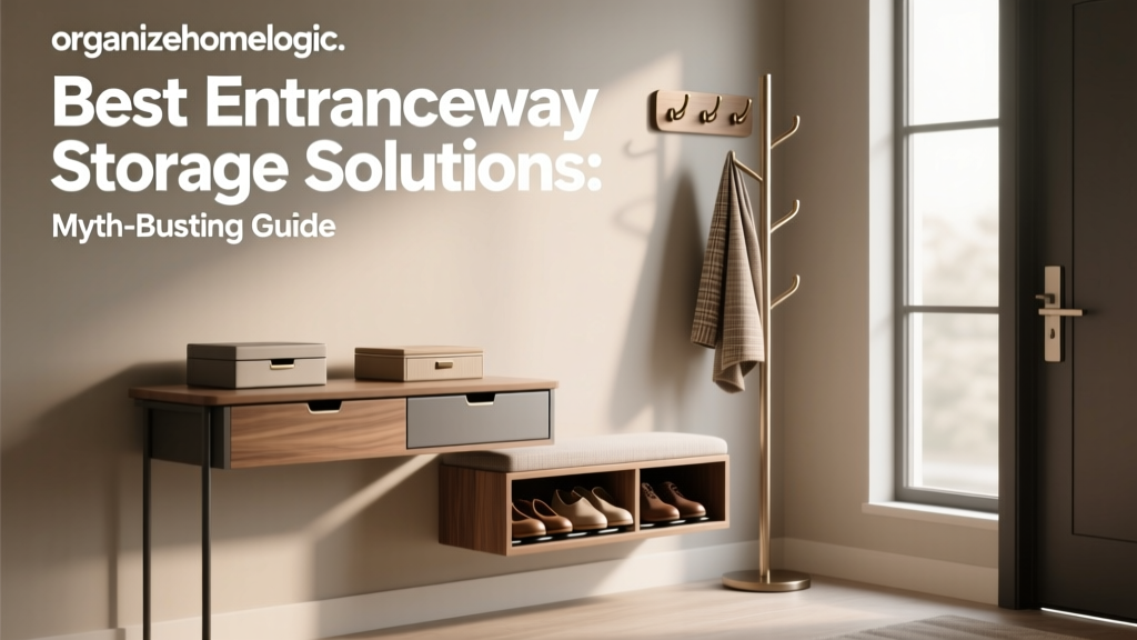 Best Entranceway Storage Solutions: Myth-Busting Guide