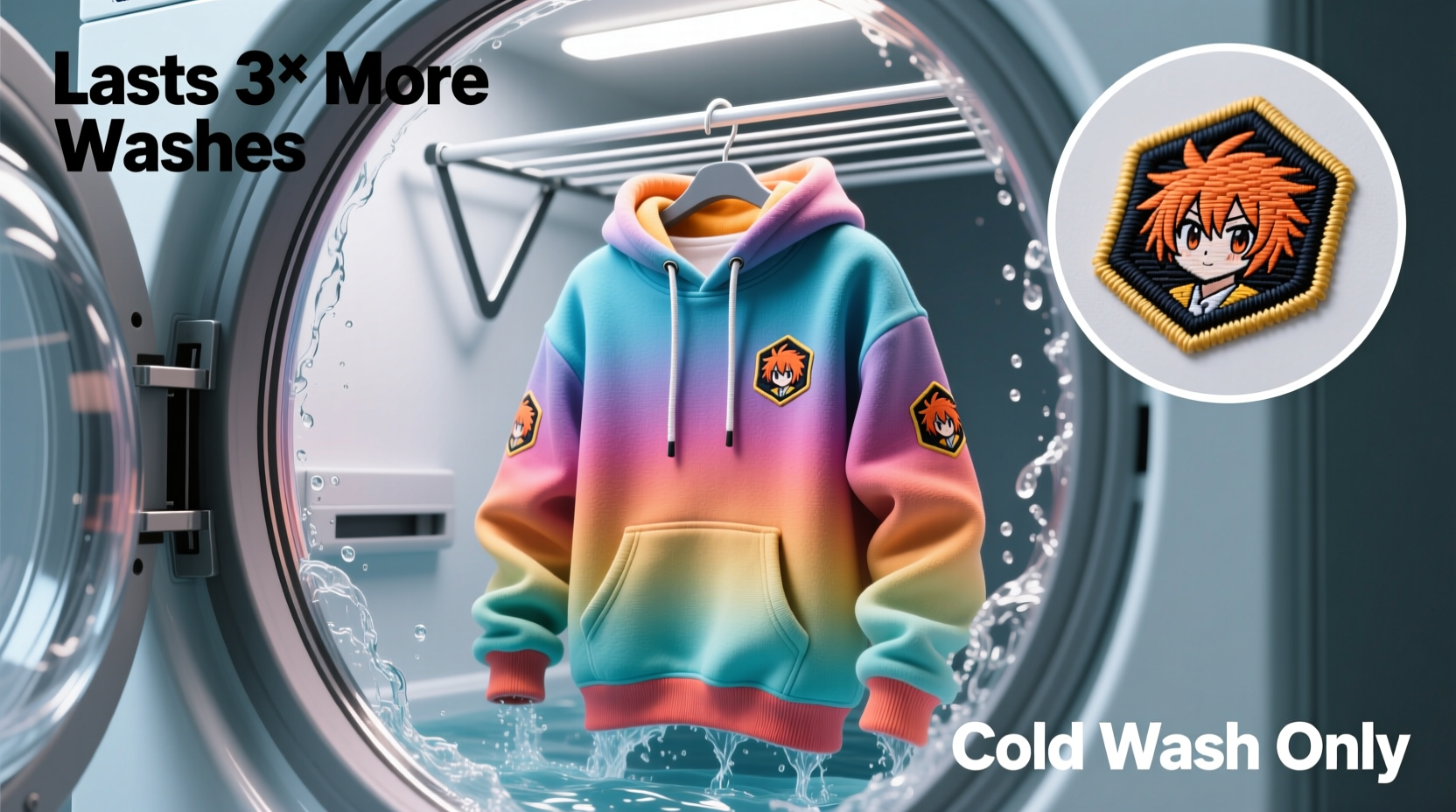 laundry tips vinyl vs embroidered anime hoodies