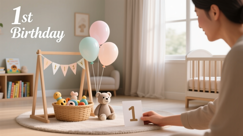 1st Birthday Party Planning: Realistic 8-Week Guide