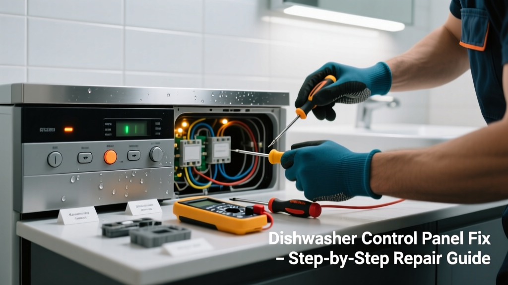 Dishwasher Control Panel Not Working in Bathroom Fix
