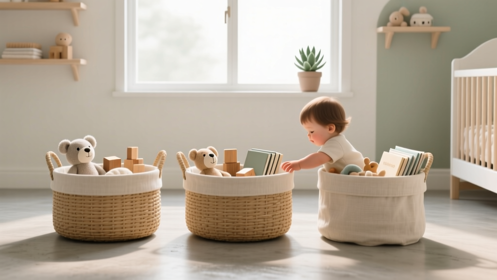 Safe Nursery Storage Baskets for Toddlers (2024)