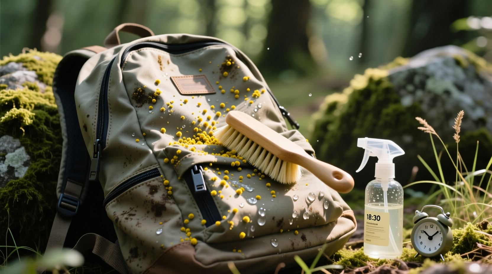 eco friendly pollen stain removal