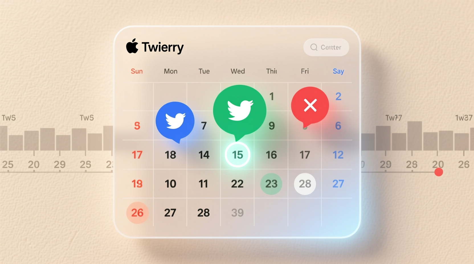 twistory backs up your tweets to a calendar feed