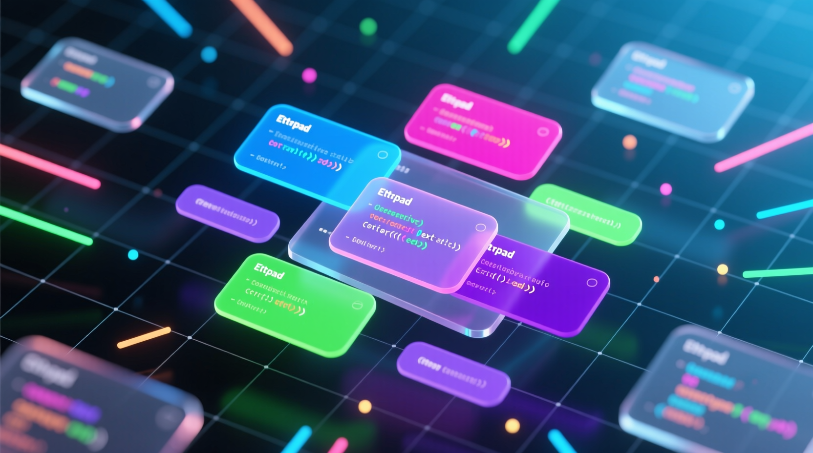 etherpad tracks group editing or coding with colors