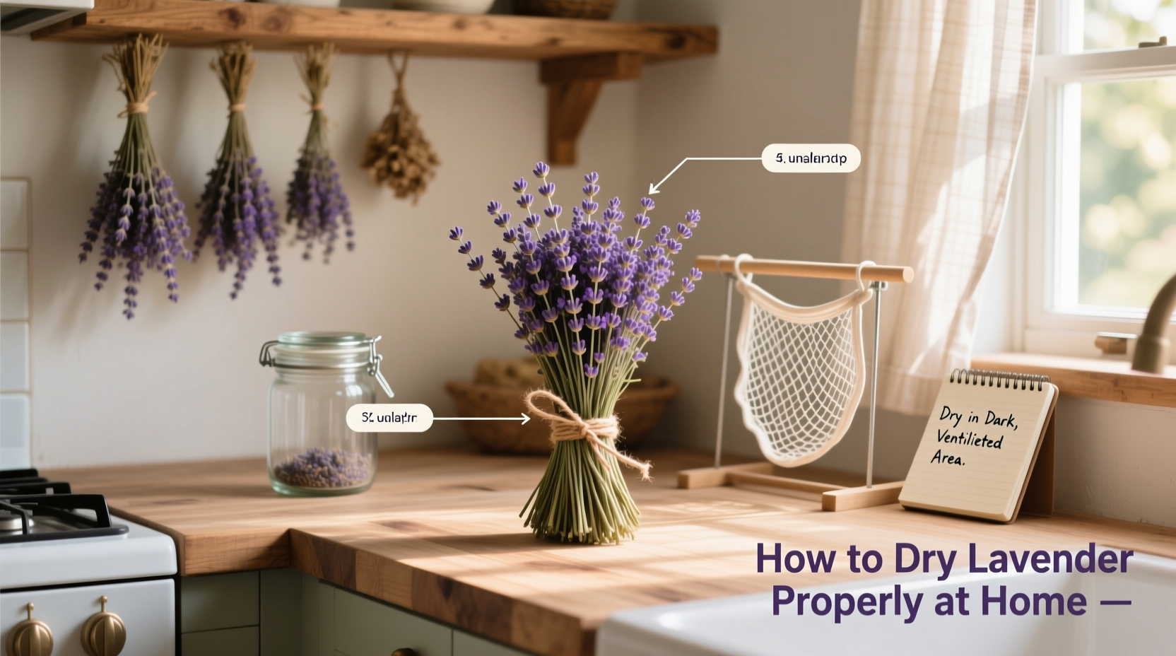 3 Ways to Dry Lavender at Home | TheHomeSprouts