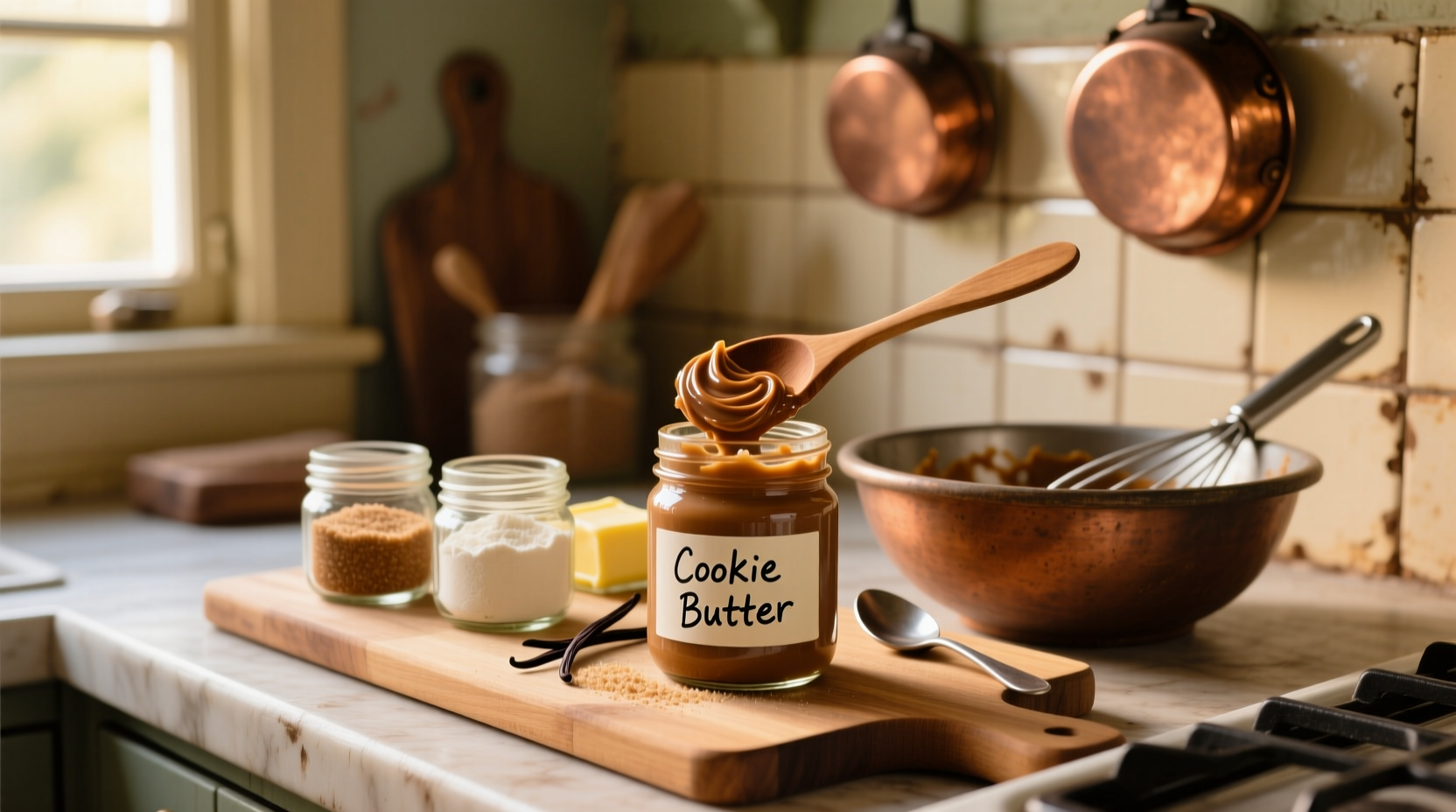 make cookie butter at home with four ingredients