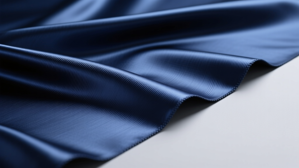 Dark Blue Satin Fabric: A Designer’s Technical Guide