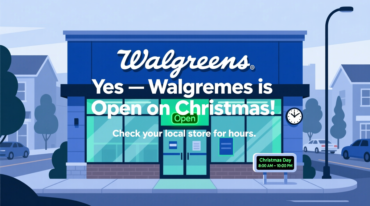 Is Walgreens Pharmacy Open on Christmas?