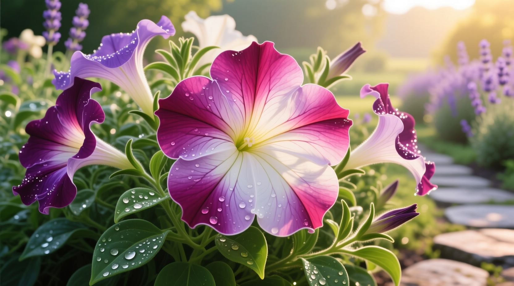 big petunias