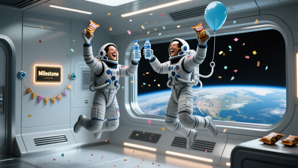 Astronaut Parties on the ISS: Real NASA Celebrations