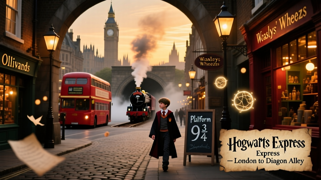 The Harry Potter London Story: A Real-World Guide to Filming Locations, Studio Tours, and Hidden Magic