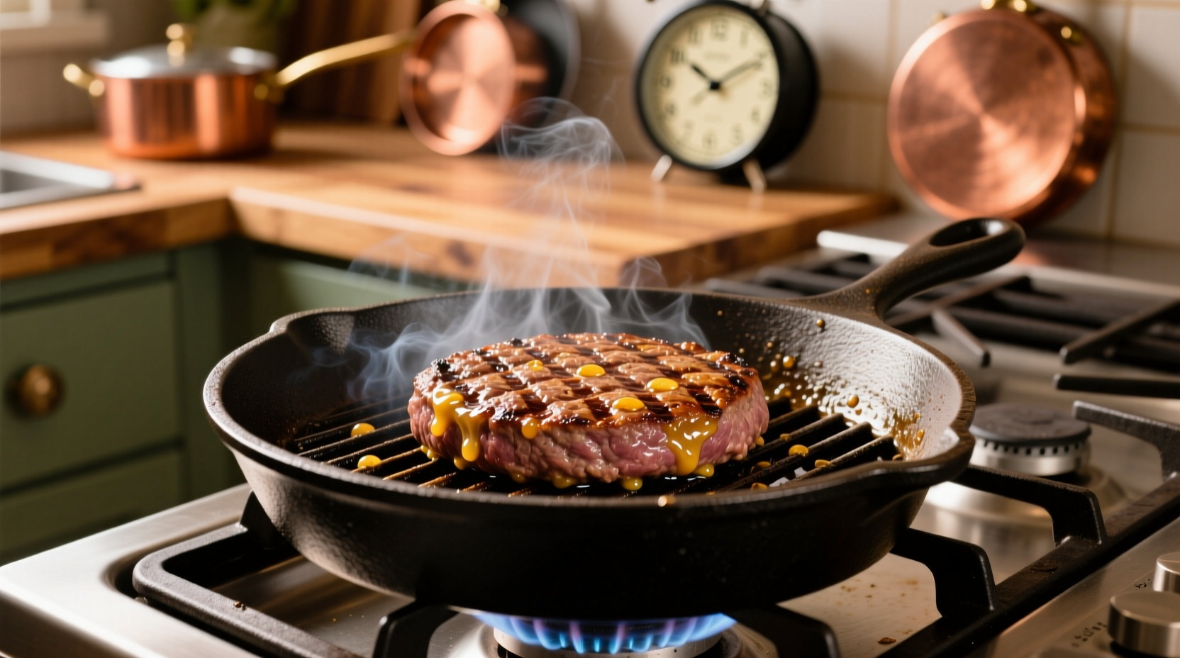 how long cook hamburger