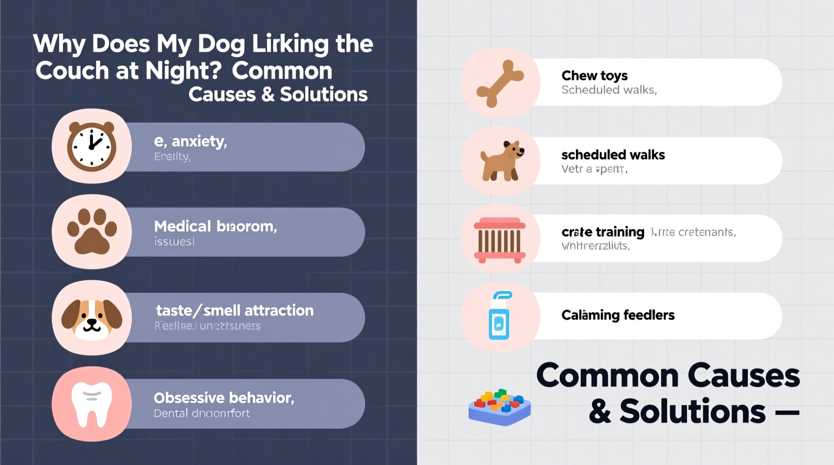 why does my dog lick the couch at night common causes and solutions