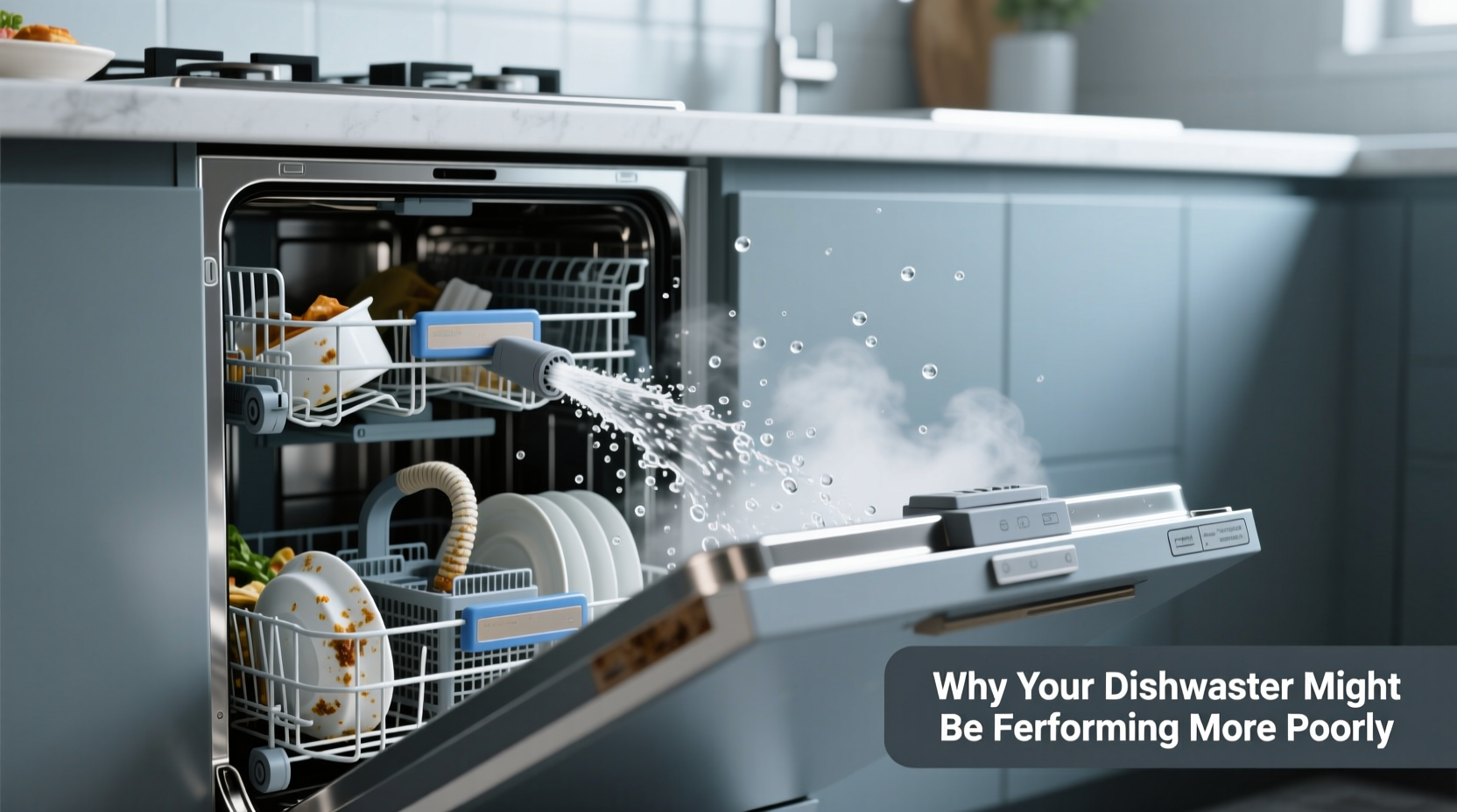 why your dishwasher might be performing more poorly an