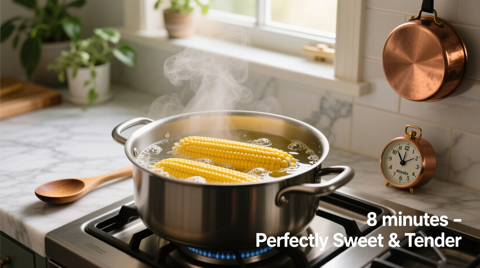 cook sweet corn how long
