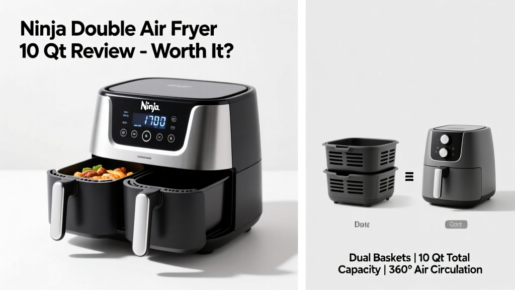 Ninja Double Air Fryer 10 Qt Review: Worth It?