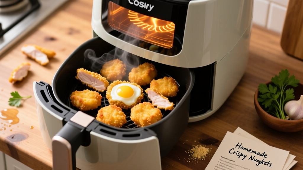 Perfect Frozen Chicken Nuggets in a Cosori Air Fryer